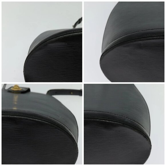 LOUIS VUITTON Epi Cluny Shoulder Bag Black M52252 LV Auth 128080 - Picture 14 of 16